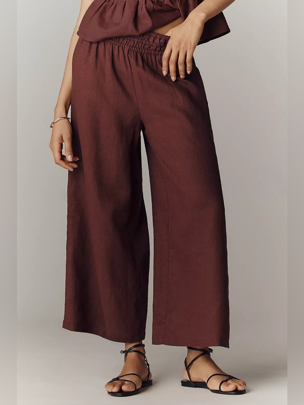 NWT Somerset 100% Linen Pull-On Pants
The Somerset Collection by Anthropologie
